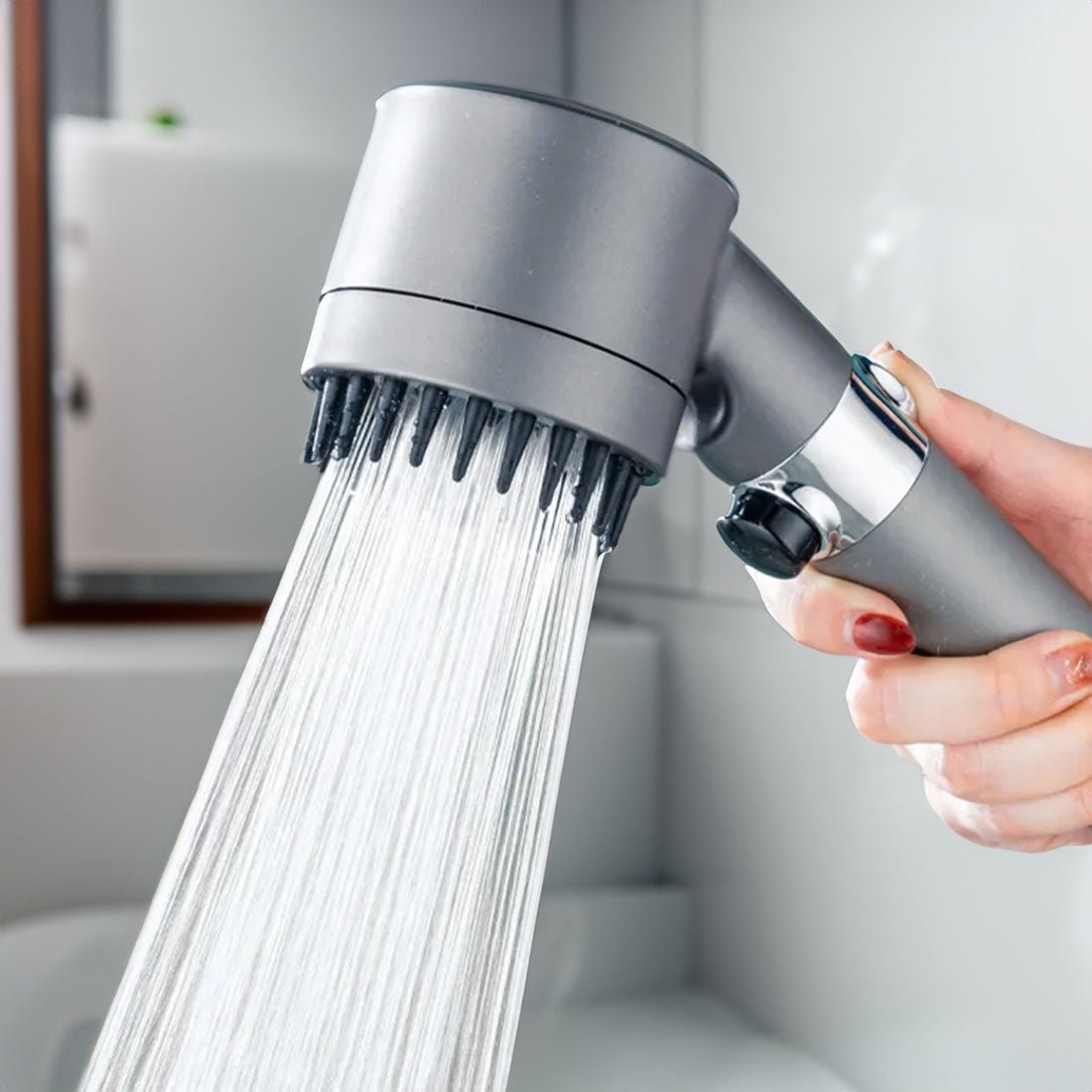 High Pressure Shower Head With Three Spray Modes Filter - Nalani - UK Fashion Clothing and Decor