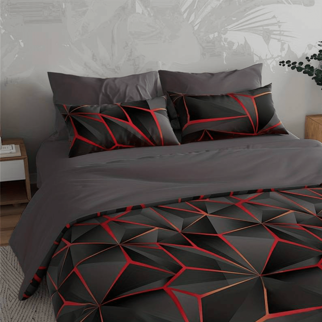 Hotel Inspired Duvet With Ultra Soft Microfiber Comfort - Nalani - UK Fashion Clothing and Decor