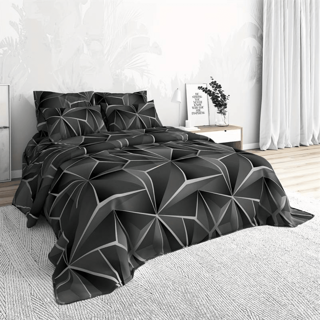 Hotel Inspired Duvet With Ultra Soft Microfiber Comfort - Nalani - UK Fashion Clothing and Decor