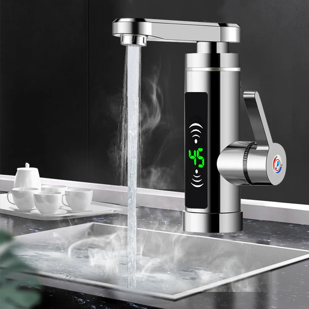Instant Hot Water Faucet Direct Heating 360 Swivel 3000W - Nalani - UK Fashion Clothing and Decor