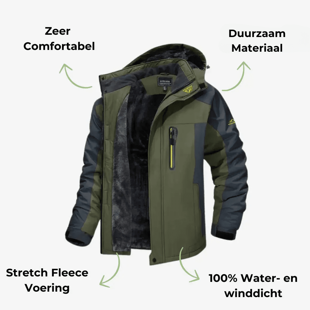 Insulated Outdoor Jacket Windproof And Waterproof Protection - Nalani - UK Fashion Clothing and Decor