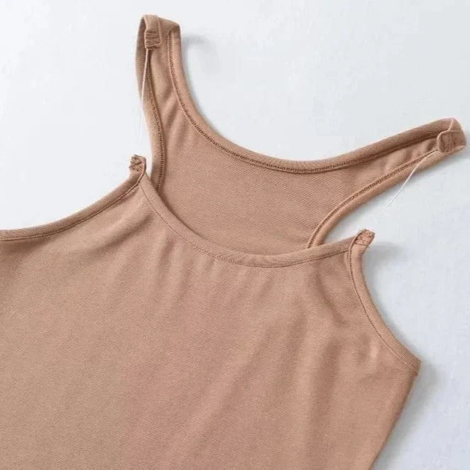 Invisible Tank Versatile Layering Top Soft Breathable Material - Nalani - Fashion Clothing and Decor