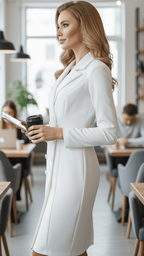 Isabelle | Tailored Blazer Midi Dress - Lumina For Office And Evening - Nalani - Fashion Clothing and Decor