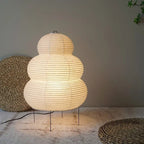 Japanese Washi Floor Lamp for Soothing Ambient Lighting - Nalani - UK Fashion Clothing and Decor