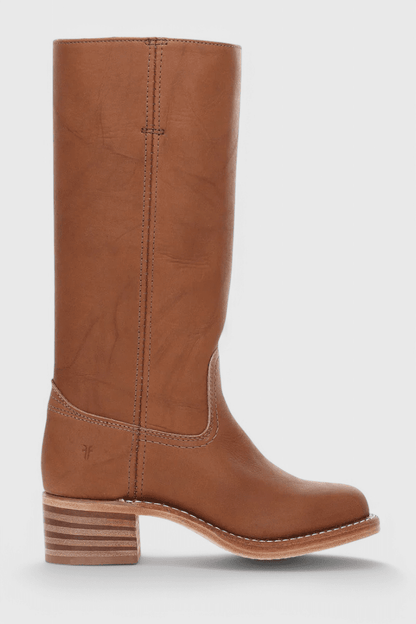 Knee High Boots With Stacked Heel And Round Toe For Women - Nalani - UK Fashion Clothing and Decor
