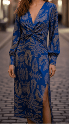 Lara - Elegant Dress With Timeless Silhouette For Evening Events - Nalani - Fashion Clothing and Decor