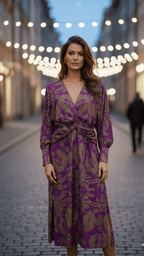 Lara - Elegant Dress With Timeless Silhouette For Evening Events - Nalani - Fashion Clothing and Decor