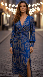 Lara - Elegant Dress With Timeless Silhouette For Evening Events - Nalani - Fashion Clothing and Decor
