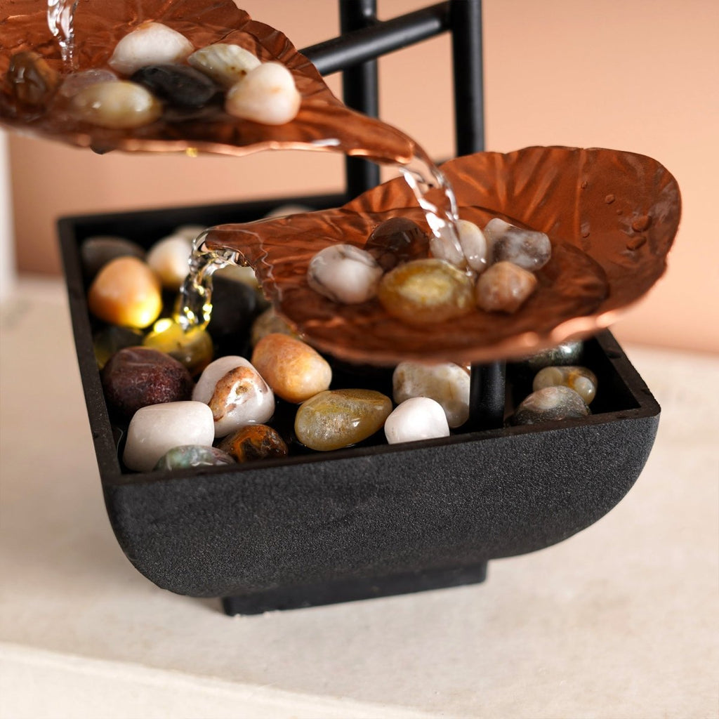 Leaf Fountain for Home and Garden Serenity Decor - Nalani - UK and AUS Fashion Clothing and Decor