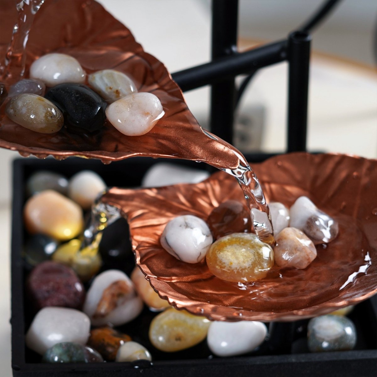 Leaf Fountain for Home and Garden Serenity Decor - Nalani - UK and AUS Fashion Clothing and Decor