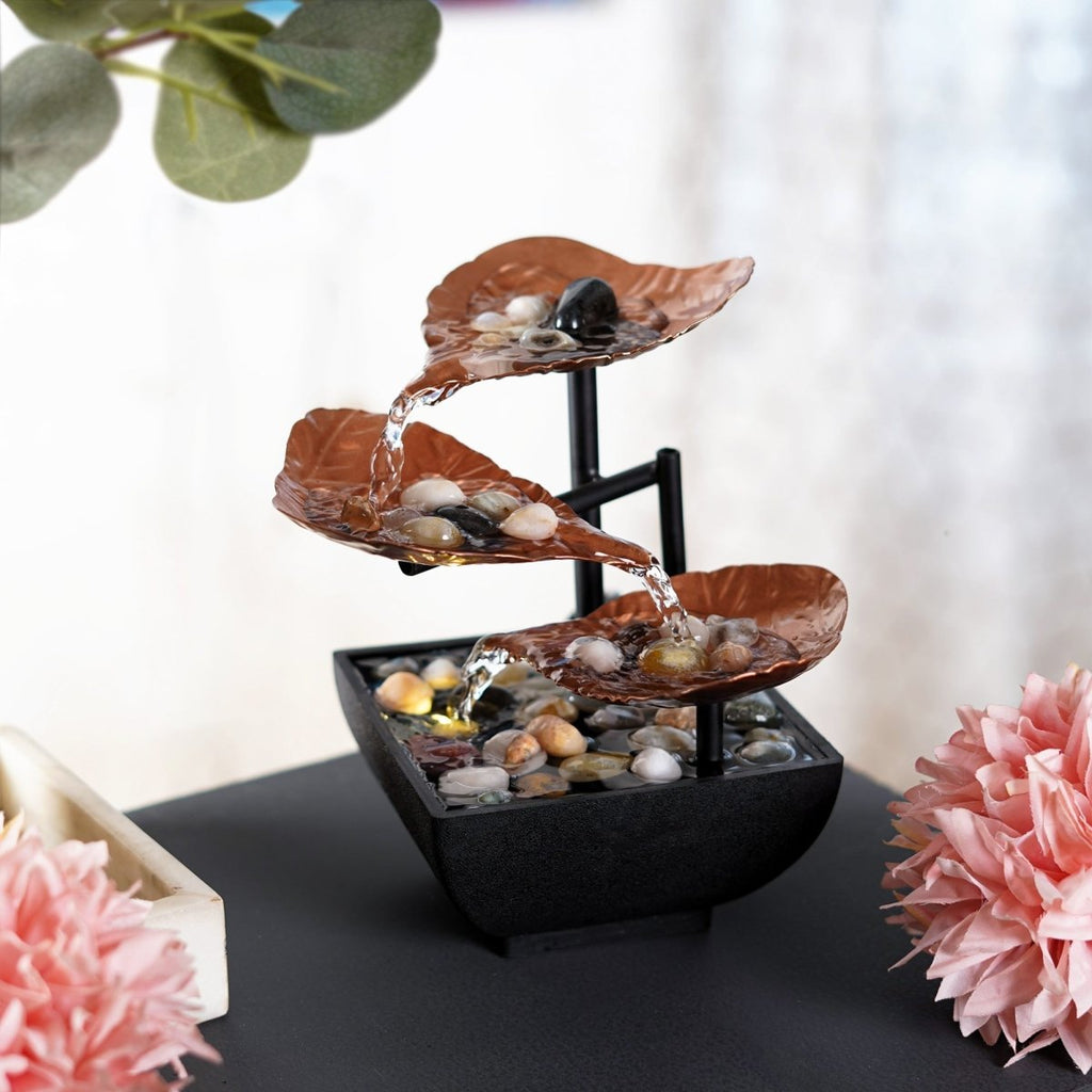 Leaf Fountain for Home and Garden Serenity Decor - Nalani - UK and AUS Fashion Clothing and Decor