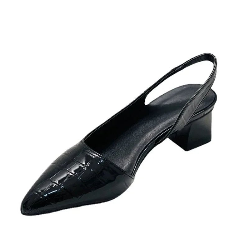 Liana | Slingback Pumps Pointed Toe Heels For All Day Comfort - Nalani - UK Fashion Clothing and Decor