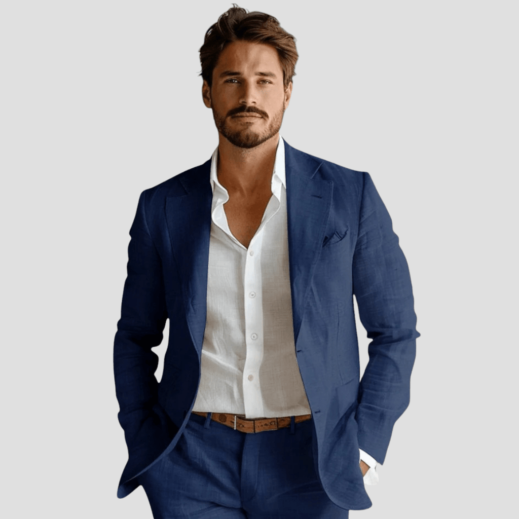 Lightweight Linen Summer Blazer For Elegant Warm Weather Looks - Nalani - UK Fashion Clothing and Decor