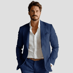 Lightweight Linen Summer Blazer For Elegant Warm Weather Looks - Nalani - UK Fashion Clothing and Decor