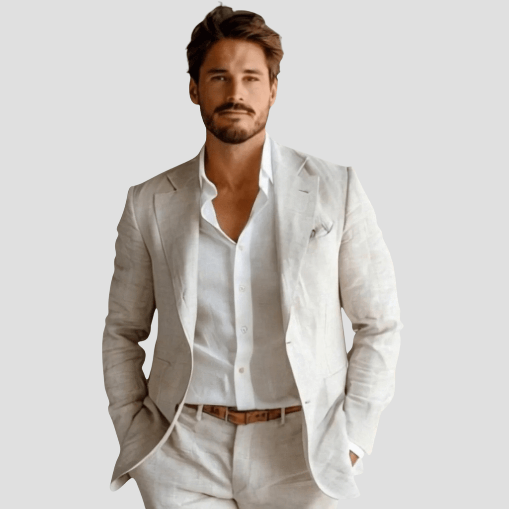 Lightweight Linen Summer Blazer For Elegant Warm Weather Looks - Nalani - UK Fashion Clothing and Decor