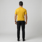 Lightweight Men's Cotton Short Sleeve Crew Neck Shirt Slim Fit - Nalani - UK and AUS Fashion Clothing and Decor