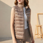 Lightweight Puffer Vest for Layering and All Season Warmth - Nalani - UK Fashion Clothing and Decor