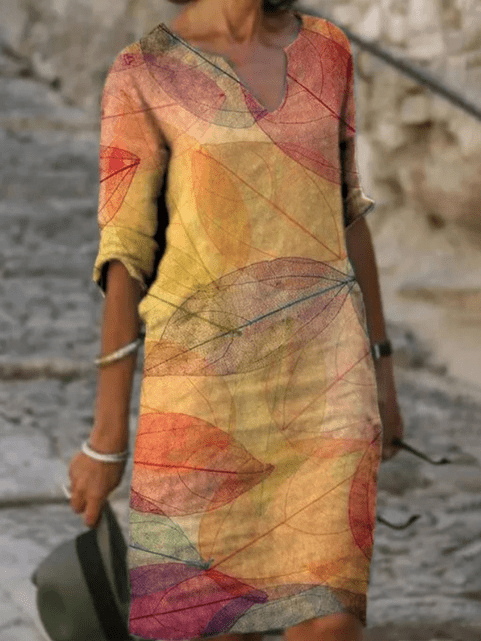 Linen Dress Lightweight Summer Casual Breathable for Women - Nalani - Fashion Clothing and Decor