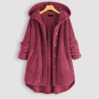 Loose Fit Hooded Sweater For Women Long Sleeves Casual - Nalani - UK Fashion Clothing and Decor