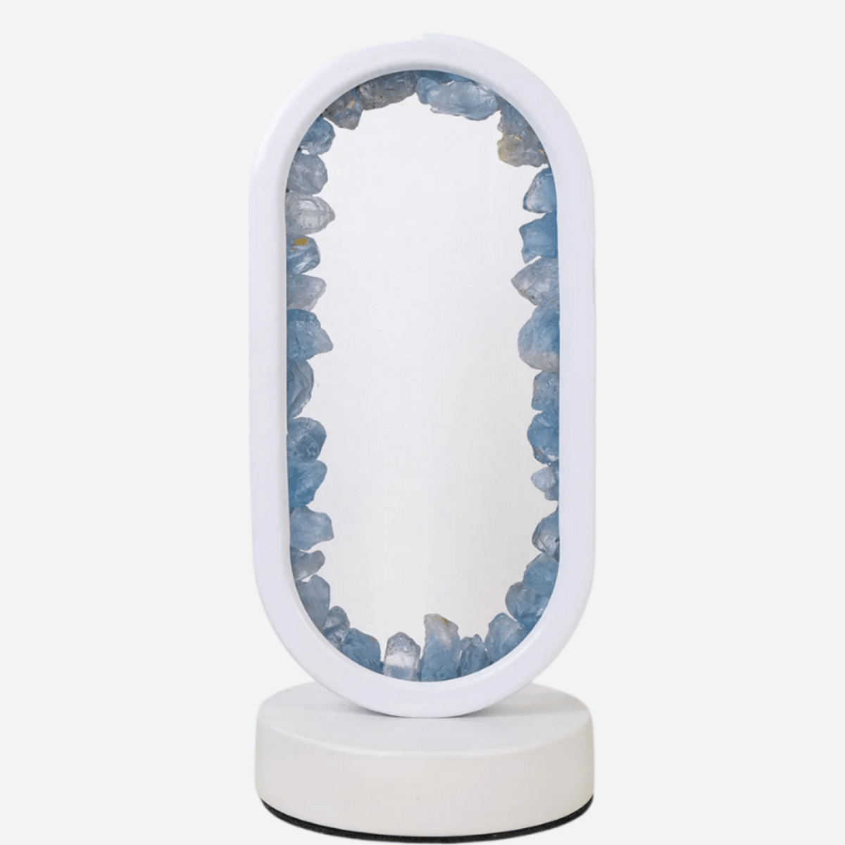 Lucento - Crystal Frame LED Lamp With Natural Crystals Glow Light - Nalani - UK Fashion Clothing and Decor