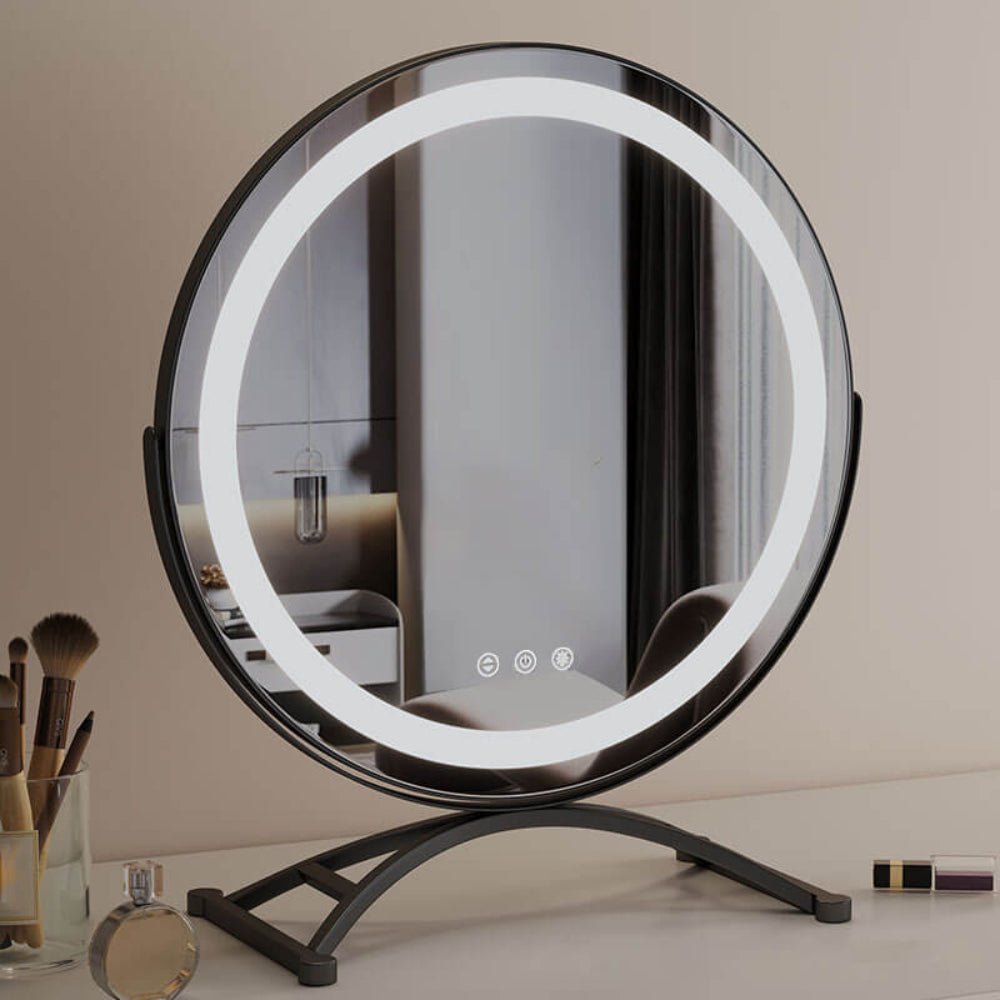 Lucento - Led Makeup Mirror With Touch Control And Three Light Tones - Nalani - UK Fashion Clothing and Decor