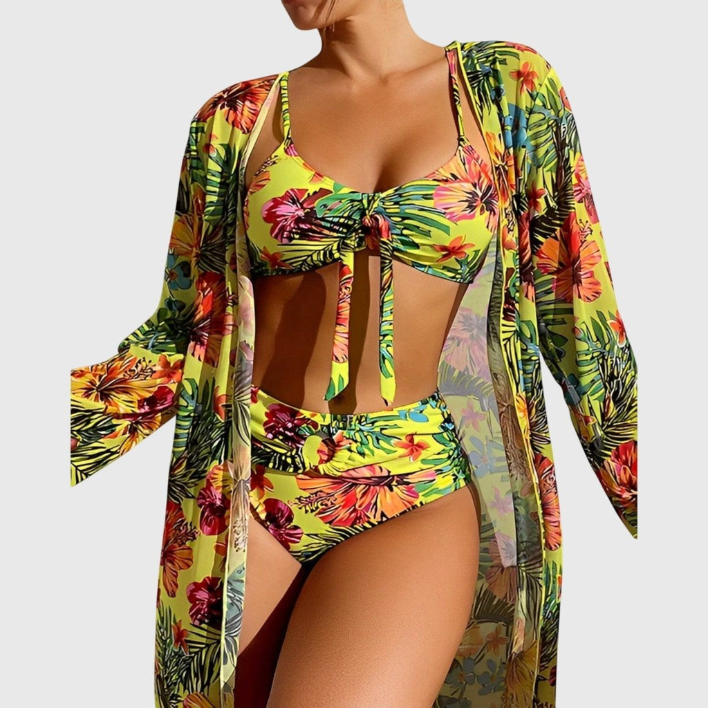 Luna - Bikini Set Vibrant Two-Piece Swimsuit With Four-Way Stretch - Nalani - Fashion Clothing and Decor