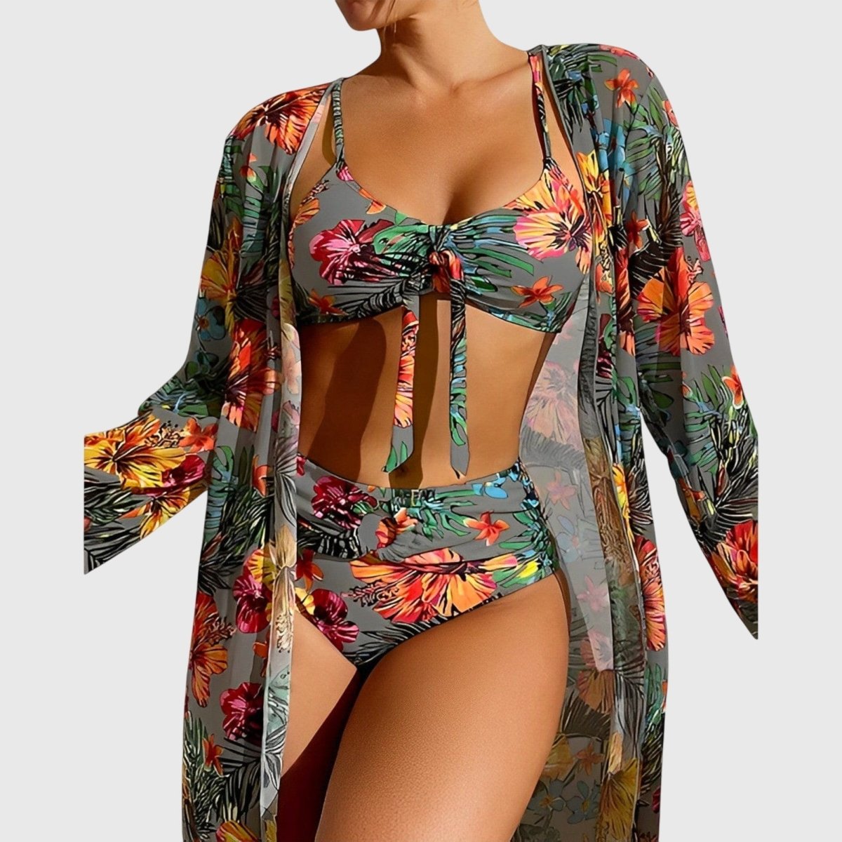 Luna - Bikini Set Vibrant Two-Piece Swimsuit With Four-Way Stretch - Nalani - Fashion Clothing and Decor