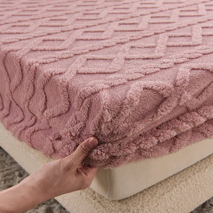 Luxurious Velvet Mattress Protector for Soft Comfort - Nalani - UK Fashion Clothing and Decor