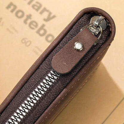 Luxury Leather Wallet With Card And Cash Compartments - Nalani - UK Fashion Clothing and Decor