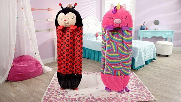 Magical Kids Plush Sleeping Bag With Pillow All In One - Nalani - UK Fashion Clothing and Decor