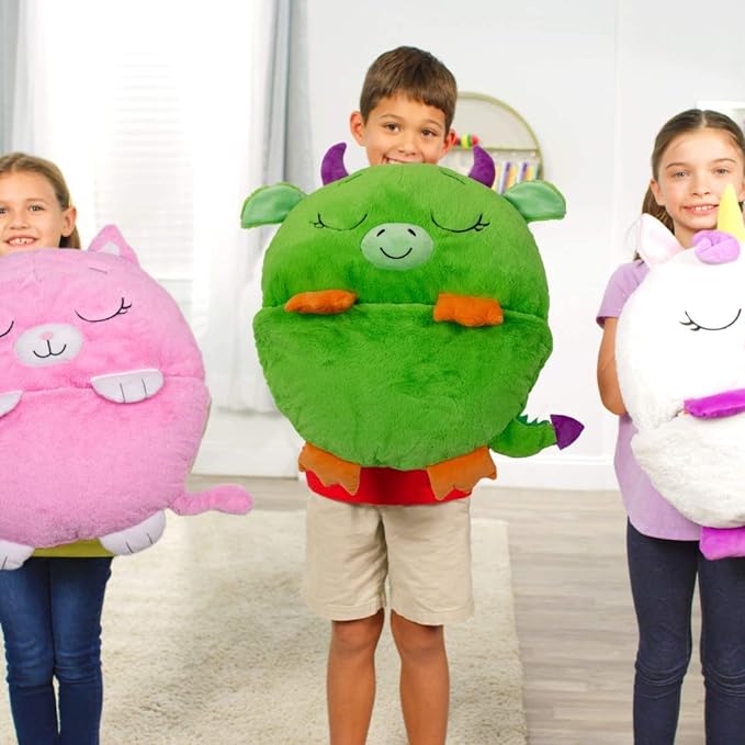 Magical Kids Plush Sleeping Bag With Pillow All In One - Nalani - UK Fashion Clothing and Decor