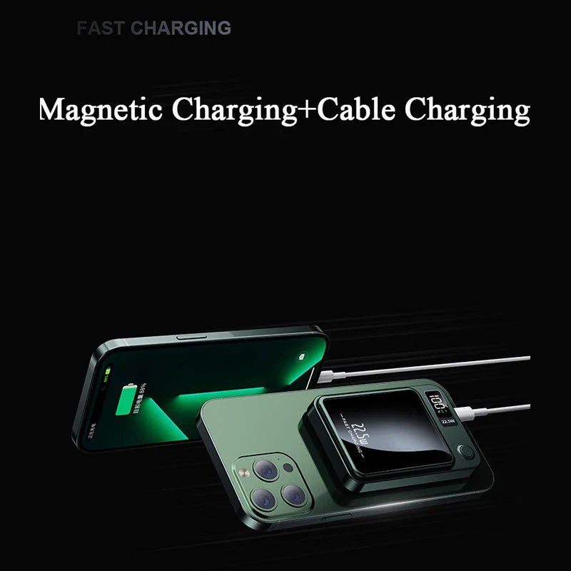 Magnetic Wireless Power Bank 5000mAh 22W Fast Charge - Nalani - UK Fashion Clothing and Decor
