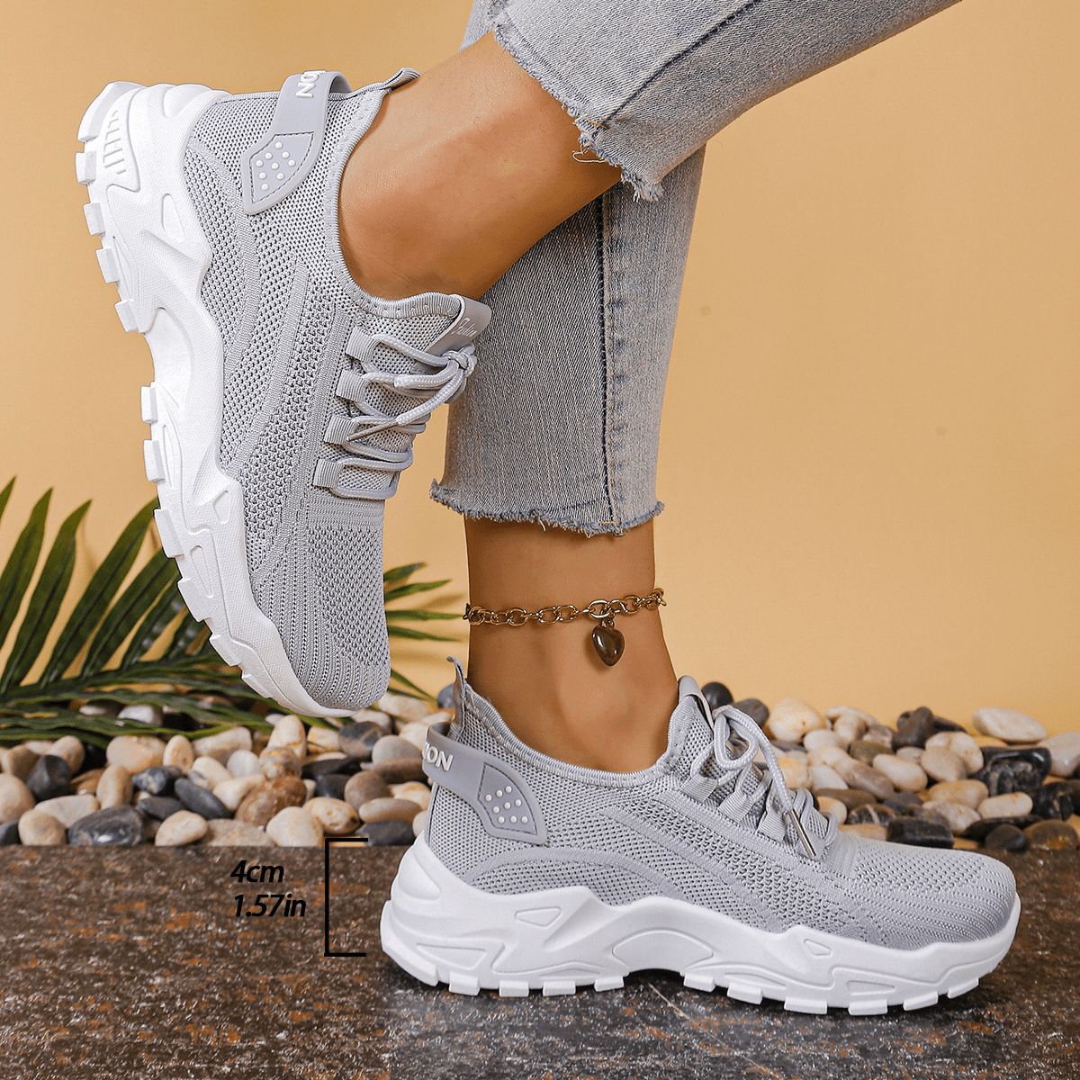 Maica | Orthopedic Sneakers For Comfort And Wide Toe Box With Arch Support And All Day Cushioned Fit - Nalani - Fashion Clothing and Decor
