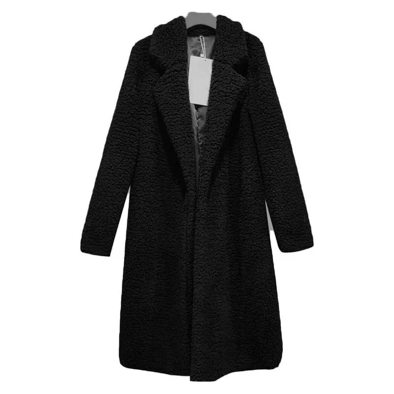 Malvioni | Warm Soft Long Teddy Winter Coat For Stylish Warmth - Nalani - UK Fashion Clothing and Decor