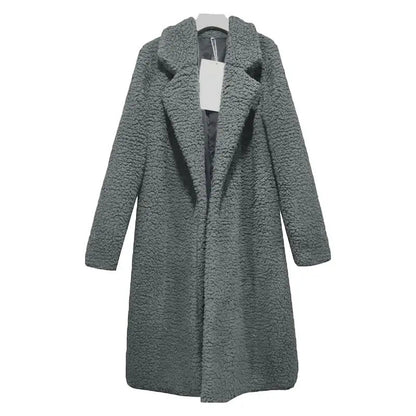 Malvioni | Warm Soft Long Teddy Winter Coat For Stylish Warmth - Nalani - UK Fashion Clothing and Decor