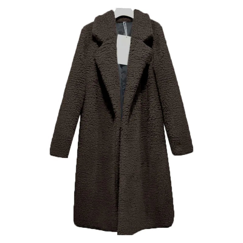 Malvioni | Warm Soft Long Teddy Winter Coat For Stylish Warmth - Nalani - UK Fashion Clothing and Decor