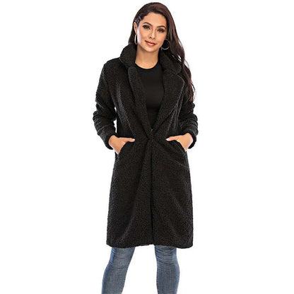 Malvioni | Warm Soft Long Teddy Winter Coat For Stylish Warmth - Nalani - UK Fashion Clothing and Decor