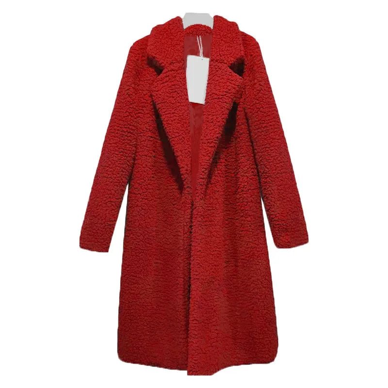 Malvioni | Warm Soft Long Teddy Winter Coat For Stylish Warmth - Nalani - UK Fashion Clothing and Decor