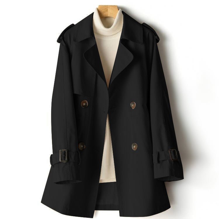 Malvioni | Women's stylish lapel trench coat - Nalani - UK Fashion Clothing and Decor