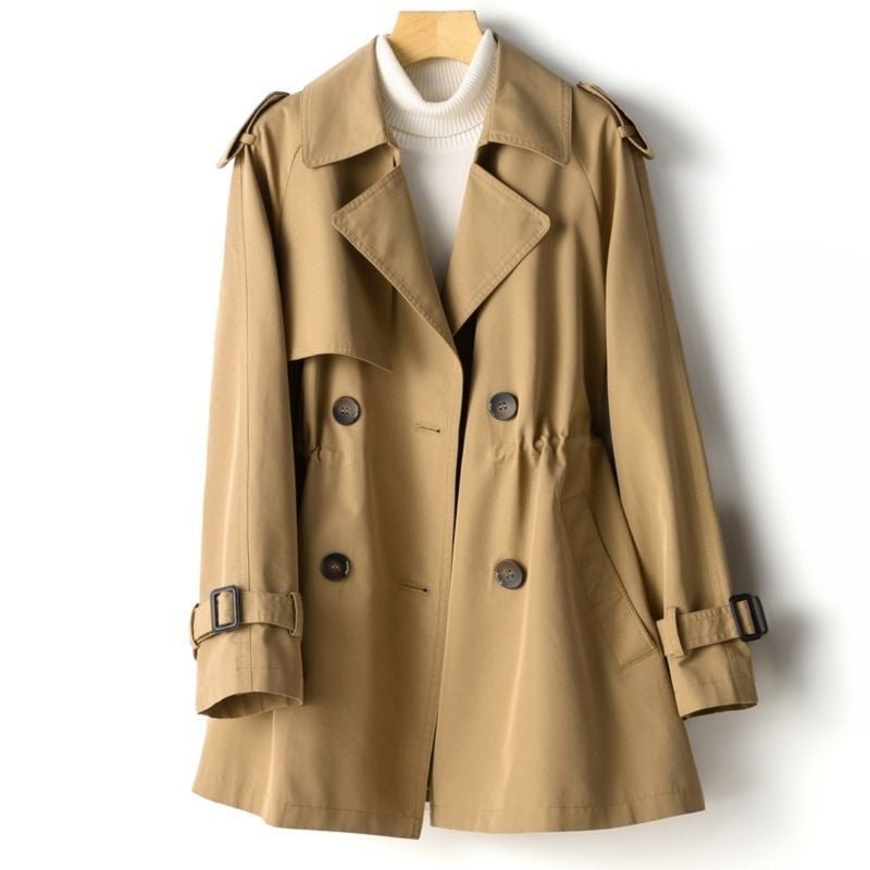 Malvioni | Women's stylish lapel trench coat - Nalani - UK Fashion Clothing and Decor