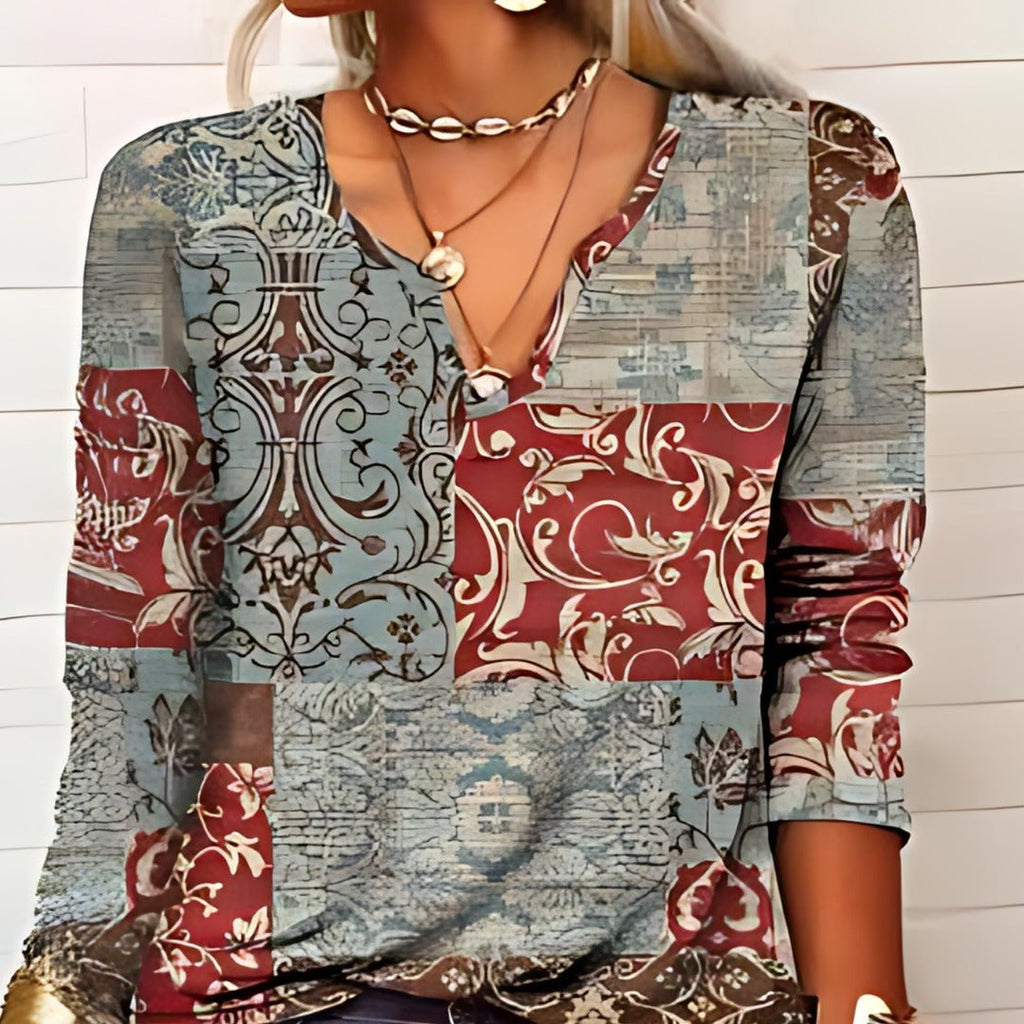 Mareva | Women's Comfortable Blouse | Vintage - Nalani - Fashion Clothing and Decor
