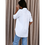 Mareva | Women's Modern Blouse | Long sleeve - Nalani - Fashion Clothing and Decor