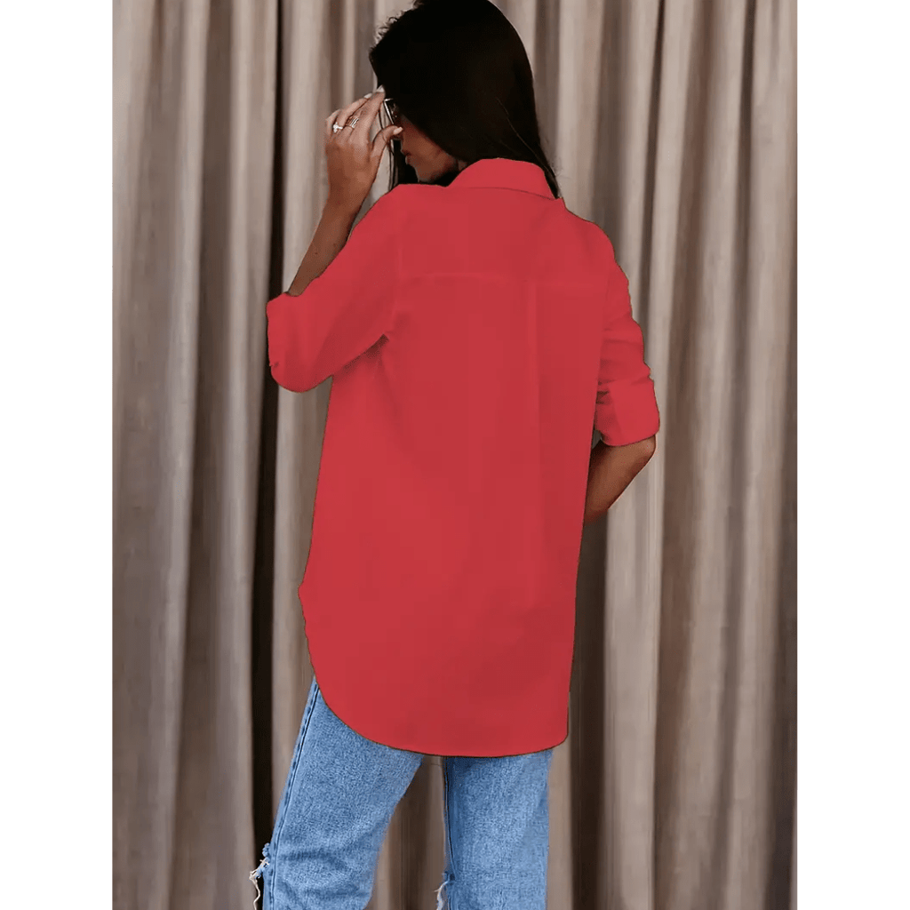 Mareva | Women's Modern Blouse | Long sleeve - Nalani - Fashion Clothing and Decor