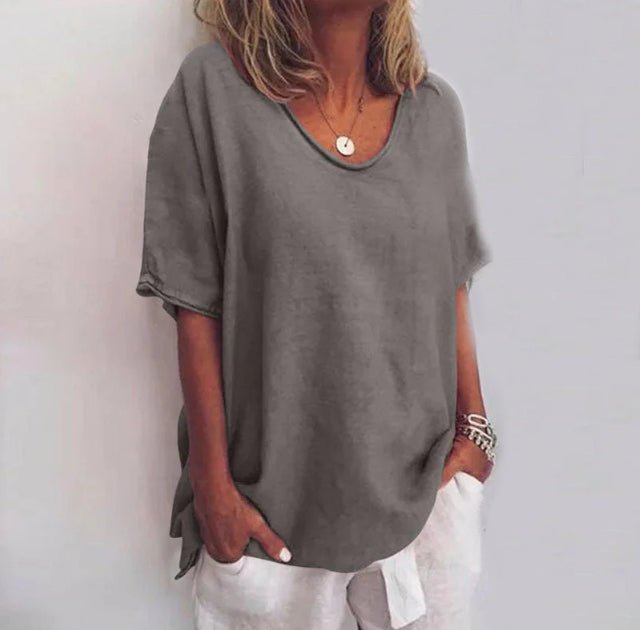 Maris | Comfortable loose blouse for women - Nalani - Fashion Clothing and Decor