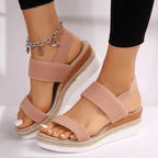 Melyora | Orthopedic Platform Sandals For Women Lightweight Comfort - Nalani - Fashion Clothing and Decor