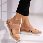 Melyora | Orthopedic Platform Sandals For Women Lightweight Comfort - Nalani - Fashion Clothing and Decor