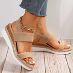 Melyora | Orthopedic Platform Sandals For Women Lightweight Comfort - Nalani - Fashion Clothing and Decor