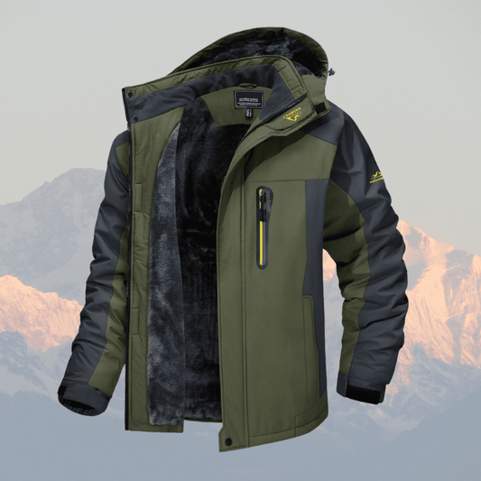 Men Outdoor Fedar | Winter Jacket Waterproof Windproof Fleece Hood - Nalani - UK Fashion Clothing and Decor