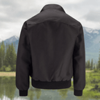 Men’s Classic Harrington Jacket - Lightweight Zip-Up Bomber Coat - Nalani - Fashion Clothing and Decor