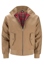 Men’s Classic Harrington Jacket - Lightweight Zip-Up Bomber Coat - Nalani - Fashion Clothing and Decor